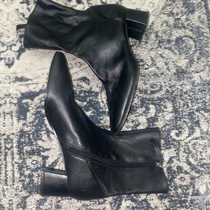 Ankle boots pleather